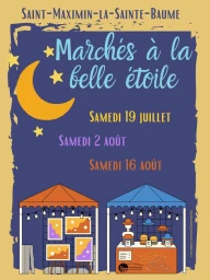 Les marchés à la belle étoile