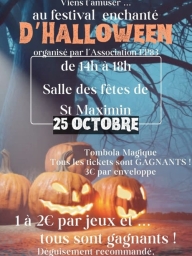 Festival enchanté d'Halloween : jeux et animations