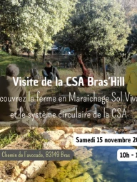 Visite de la CSA Bras'Hill
