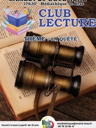 Club de lecture : La quête (à partir de 13 ans)