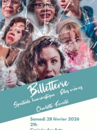 Spectacle humoristique : Elles mêmes - Charlotte Ferrato
