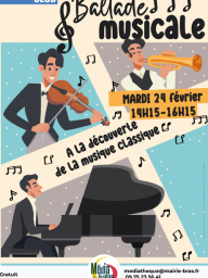 Ballade musicale - musique classique