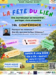 Fête du lien : ateliers, tombola, ateliers ludiques, escape game, conférence