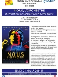 Ciné- débat : Nous, l'orchestre