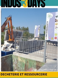 Visite de la déchèterie et ressourcerie de Saint Maximin |  Indus' 3 Days