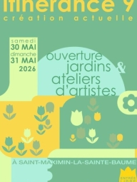 Itinérance 9 ouverture des jardins et ateliers d'artistes