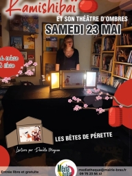 Spectacle de théâtre : Kamishibai et son théâtre d'ombres