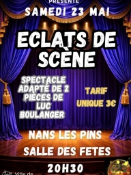 Spectacle : Éclats de scène