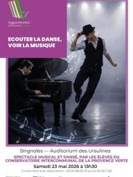 Spectacle musical et dansé : Ecouter la danse, voir la musique