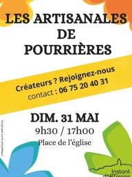 Marché de créateurs Les artisanales de Pourrières