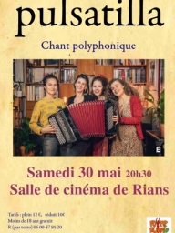 Concert : Pulsatilla - Chant polyphonique