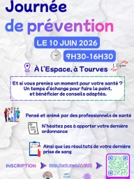 Journée de prévention 🩺 Pensé et animé par des professionnels de santé