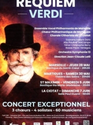 Concert : Requiem de Verdi - musique classique