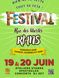 Festival Rue des libertés : spectacles, concerts et animations