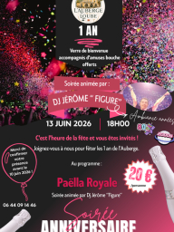 Repas dansant : paella royale (réservations jusqu'au 10 juin)
