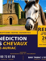 Repas et processions : Bénédiction des chevaux
