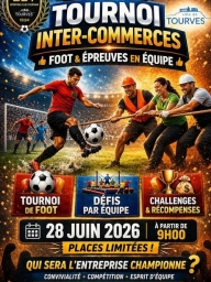Tournoi de foot inter -commerces