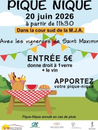 Pique-nique avec les vignerons de Saint Maximin la Sainte Baume