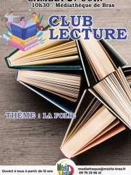 Club de lecture : thème Folie (à partir de 13 ans)