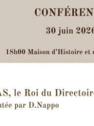 Conférence :  Paul Barras, le Roi du Directoire