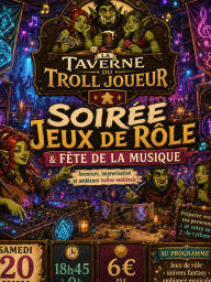 Soirée Jeux de rôle et Fête de la musique