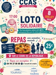Loto solidaire🎫 & Repas Paëlla 🥘