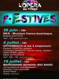 Concert : Marignane School Big Band - musique jazz | F'Estives