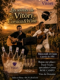 Concert Corsica & Wine au Domaine Vitori