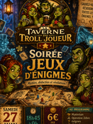 Soirée jeux d'énigmes à Brignoles - Mystère et Déductions