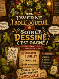 Soirée dessinée – Jeu de devinettes et rigolade à Brignoles