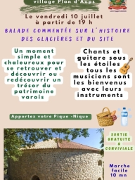 Balade commentée – histoire des glacières à Mazaugues