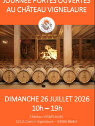 Portes ouvertes Vignelaure – visites & dégustations à Rians