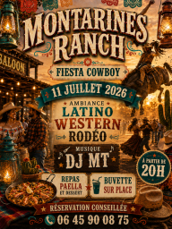 Soirée Fiesta Cowboy et Paëlla à Tourves – Ambiance Western