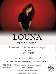 Concert Louna – DJ Mix et Chant à Brue-Auriac