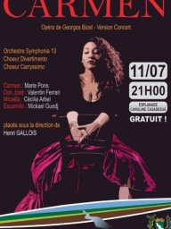 "Carmen" – Opéra concert à Seillons-Source-d'Argens