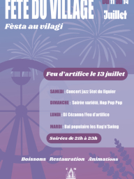 Fête du village – Pourrières : animations et convivialité