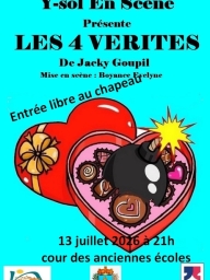 Comédie – "Les 4 vérités" à La Roquebrussanne