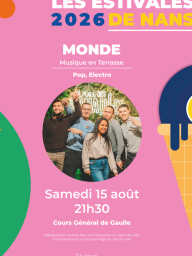 Concert Electro Pop – Les Estivales de Nans – Nans-les-Pins