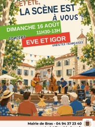 Bras – Concert "La scène est à vous" – Eve et Igor