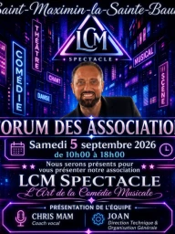 Forum – Comédie Musicale à Saint-Maximin-la-Sainte-Baume