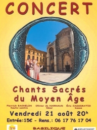 Chants sacrés du Moyen Âge – Saint-Maximin-la-Sainte-Baume