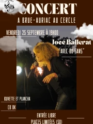 Joce Ballerat & Benjamin Barria – Concert à Brue-Auriac