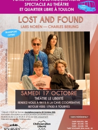 Spectacle – "Lost And Found" à Tourves avec Charles Berling
