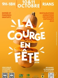 Fête "La Courge en fête" à Rians