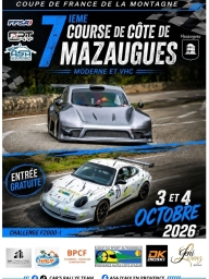 Course de côte automobile à Mazaugues