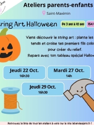 Atelier Halloween String Art
