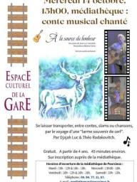 Spectacle jeune public "A la source du bonheur" à Pourcieux
