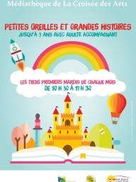 Lecture "Petites oreilles et grandes histoires" à Saint-Maximin