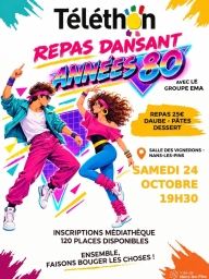 Repas dansant Téléthon