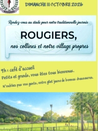 Ramassage des déchets à Rougiers pour un village propre